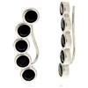 Brilio Silver Orecchini Stylish Long Silver Earrings EA221WBC sBS3459 Marca, Estándar, Metallo Non prezioso, Nessuna Pietra preziosa