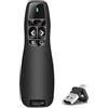 VOVIGGOL USB/Tipo-C 2 in 1 Puntatore Presentatore Wireless Presenter Telecomando Presentazioni Powerpoint Senza Fili, Telecomando Slide PC Pointer Penna Presentazioni per Computer Mac