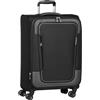 American Tourister Pulsonic - Spinner M, Valuta espandibile, 68 cm, 64/74 L, nero (Asphalt Black)