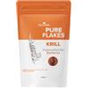 NatureHolic Pure Flakes - Krill - Alta accettazione - oltre il 25% di krill - Per acquari d'acqua dolce - Prodotto a Mannheim