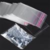 GUOSIYAO Sacchetti Cellophane 300Pcs Sacchetti Di Cellophane Trasparente 10 * 12+3cm Autoadesivi Bustine Trasparenti Sacchettini Trasparenti Per Vestiti Prodotti Da Forno Regali Di Nozze Feste