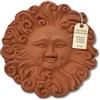 Toocook Sole in ceramica artigianale da parete per arredo e decorazione casa Idea Regalo Realizzato in Terracotta Artigianalmente, Made in Italy (Sole Ricci 15 cm)