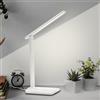 LQWELL® Lampada da Scrivania a LED, 3 Modalità di Temperatura Colore, 9 Livelli di Luminosità, Protezione per Gli Occhi Senza Sfarfallio, Controllo Touch e Funzione di Memoria