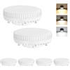 GeyouLux Lampadina LED GX53, lampada LED 3CCT sostituisce 60W alogena, 7W 800LM CRI>80, Bianco GX53 Led per illuminazione da incasso, cucina, soggiorno, ufficio, non dimmerabile, confezione da 6