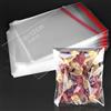 GUOSIYAO Sacchetti Cellophane 300Pcs Sacchetti Di Cellophane Trasparente 8 * 9+3cm Autoadesivi Bustine Trasparenti Sacchettini Trasparenti Per Vestiti Prodotti Da Forno Regali Di Nozze Feste