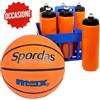 Conquest Os Kit 5 palloni spordas mis. 7 + cestello con borracce
