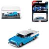 Majorette - 1955 Chevrolet Bel Air, Modellino Auto in Metallo 1:64, Auto da Collezione Premium, Parti Apribili, Sospensioni, Design Vintage, Perfetta per Collezionisti e Bambini 3+ Anni