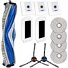 COWINORY (12 pezzi) M12 Pro+ Accessori compatibili ECOVACS DEEBOT T30 Omni/T30 Pro Omni/Yeedi M12 Pro+, 1 spazzola a rullo, 2 spazzole laterali, 2 filtri HEPA, 3 sacchetti raccoglipolvere, 4 panni per mocio