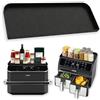 Feegela Accessorio per Friggitrice ad Aria Cosori 10L - Ripiano in Silicone per Cosori Dual Blaze 10L e 8.5L - Piano Anticaldo per Bottiglie e Utensili da Cucina - Nero