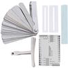 VBESTLIFE Set di strumenti per chitarra Luthier, tra cui Sander Radius Gauge String Action Ruler Fingerboard Guards Guitar Repair and Maintenance Tools