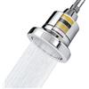 Voolan Doccia con Filtro Voolan, Doccia a Pioggia di Lusso a 20 Stadi per Acqua Dura, Rimuove Cloro e Sostanze Nocive, Soffione Rotondo da 11.5cm Ad Alta Pressione (Cromo)
