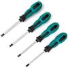 iguTrail Set di cacciaviti magnetici, 4 pezzi di cacciavite a forma di U M1.7 / M2.0 / M2.3 / M2.6 U a forchetta tipo cacciavite magnetico CRV multifunzione manuale kit punte magnetiche