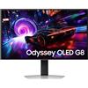 Samsung Monitor PC Gaming 27" 4K UHD OLED Argento LS27FG810SUXEN Odyssey OLED G8 Samsung
