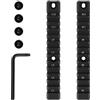ToopMount Picatinny Rail G36 2 Pezzi 20mm Picatinny Rail Handguard Mount Rail System 36C Accessori da Caccia Giochi Sportivi all'aperto Rail Picatinny in Alluminio