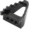 WOOSTAR Moto Pedale Largo Pedale Resto CNC Alluminio Sostituzione per Yaxiang Zuma Bosuer Dirt Pit Bike Nero