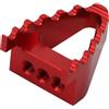 WOOSTAR Moto Pedale Largo Pedale Resto CNC Alluminio Sostituzione per Yaxiang Zuma Bosuer Dirt Pit Bike Rosso