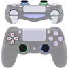 eXtremeRate Multicolori Tasti DTFS LED Kit per ps4 Pro Slim Joystick Levette Analogiche D-pad Trigger Pulsanti per ps4 Controller CUH-ZCT2-NON Include Controller(Bianco)
