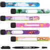 Vicloon Braccialetti Bambini Sicurezza, 6 Pezzi Braccialetti Identificativi Bambini con Pennarello, Anti Perso di Sicurezza ID Polsino Riutilizzabile, Impermeabile e Non Sbiadire, per Ragazzi Ragazze