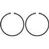 M METERXITY 2-Pz Fasce Elastiche per Pistone da 38mm x 1.5mm Fasce Elastiche Standard per Motoseghe Elettriche, Parti di Ricambio [Nero]