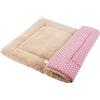Vejaoo Tappetino morbido e caldo per cani e gatti XZ014 (S(60 x 45 cm), Short Plush Pink)