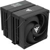ITEK Dissipatore ad aria ICY-6HAT - Skt universale- 250W TDP- 6 Heatpipe- 12cm Fan- Digital Display - ITACI6HAT