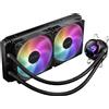 Asus Dissipatore cpu a liquido Asus ROG Strix LC II 280 ARGB 14cm Nero [90RC00C1-M0UAY1]