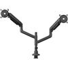 One for all Supporto monitor One for all Braccio universale per monitor doppio 17-50" max 40kg Nero [DM5210]