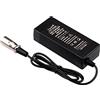 TangsFire Caricabatterie 42V 2A Caricatore Elettrico per 36V Batteria Monopattino Swagtron GOTRAX Jetson Hiboy The-Urban e altri Litio Caricatore Universale per Bici Elettriche Hoverboard (XLR)
