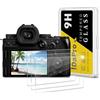 iDaPro per Vetro Temperato per Panasonic LUMIX S5 S5II S5IIX | 3 pezzi + Scatola ABS. Non per other cameras. Durezza 9H, antigraffio, senza bolle, HD, anti-impronte, facile installazione.