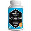 Vitamaze - amazing life L Carnitina 1000 mg ad Alto Dosaggio di L Carnitina Brucia Grassi Potente Pura al Giorno, 120 Capsule Vegan per 2 Mesi, Integratore Naturale senza Additivi. Qualitá Tedesca, Vitamaze®