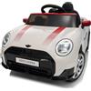 Auto Elettrica per Bambini Mini Cooper S Cabrio 12V Ruote in Full Optional Sedil
