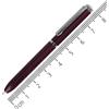 ONLINE Mini penna a sfera Lilac - Portamonete Kuli con meccanismo a rotazione e clip in metallo I 8 cm in miniatura con mina D1, colore inchiostro blu, elegante mini cubo in lilla da viaggio