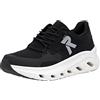 Rieker Sneaker Low, da Donna, W3500, Nero, 45 EU, Nero, 45 EU