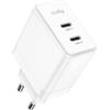 CUDY CHARGER CH40_EU 2-PORT 40W USB-C CHARGER WITH EU PLUG