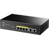 CUDY UNMANAGED SWITCH FS1006P 6-PORT 10/100 MBPS CON 4PT POE