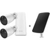 Ezviz Bc1-B2 (Cs-Bc1-B2) Kit Base + 2 Telecamere Da Esterno A Batteria + Solar Panel-F