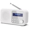 Sharp Dr-P420(Wh) Radio Digitale Portatile Dab/Dab+ Lcd Monocromatico Bluetooth 5.0 White