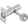 Super Tool Chiavistello di sicurezza, barra di sicurezza, in acciaio inox, con robusta chiave a stella in ferro e 3 fibbia di chiusura (1 pezzo)