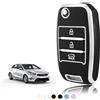 Ontto Cover Morbida In TPU Per Chiave Auto Kia A 3 Pulsanti - Protezione Antiurto E Antigraffio Per Kia Sportage, Stinger, Sorento, Cerato, Forte E Altri
