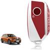 TOOMUME Cover Chiave TPU, Custodia Chiave Adatto per BMW 2/3/5/7 Serie U06 X1 U11 X2 U10 X4 X5 X6 X7 XM ix ix1 i4 i5 i7 M3 M5 G05 G07 G70 G81, Copri Chiavi Guscio Chiave Auto Telecomando - Smart Key