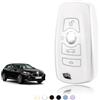 TOOMUME Cover Chiave TPU, Custodia Chiave Adatto per BMW 1/2/3/4/5/6/7 Serie X1 X3 X4 M3 M4 M5 F10 F20 F25 F30 F80 520 525 116i 118i 320i, Copri Chiavi Guscio Chiave Auto Telecomando - Smart Key