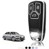 TOOMUME Cover Chiave Auto per Audi A4 B9 Avant A5 A3 Q5 Q7 Q2 TT TTS TTRS | Silicone Morbido, Antiurto, Anticaduta, Antigraffio, Custodia Protettiva Chiave per S4 S5 SQ5 SQ7 RS Allroad Sportback S Line