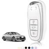 TOOMUME Cover Chiave Auto per Audi A6 C7 Avant A3 A4 B8 A5 A7 A8 A1 Q5 Q8 | Silicone Morbido, Antiurto, Anticaduta, Antigraffio, Custodia Protettiva Chiave per Q2 Q3 Q4 S5 S6 S3 S4 SQ5 Sportback S Line