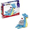 Mega Bloks MEGA Pokémon - Lapras da costruire e collezionare con 527 pezzi e sistema Mattoncino movimento, alto 17+ cm, personaggio da esporre, giocattolo per bambini, 8+ anni, HKT26