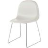Gubi - Sedia impilabile 3D - Bianco - Plastica riciclata - Designer Komplot Design