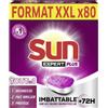 Sun Tablet Lavastoviglie All in 1 Expert Plus 80 Lavaggi, 80.0 unità