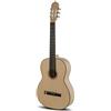 GEWA chitarra da concerto, chitarra classica Pro Natura Silver modello per mancini/Lefthand - misura 4/4 - tavola armonica in abete massello - fondo/fasce in acero - colore naturale