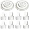 PUMPMOM-US PumpMom Valvole di ricambio e membrana in silicone per tiralatte Spectra S2 Spectra S1 e 9 Plus, sostituisce valvola Spectra e membrana in silicone