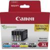 CANON ORIGINALE Canon Multipack nero / ciano / magenta / giallo PGI-2500 XL 9254B010 ~7070 Pagine mod. PGI-2500 XL 9254B010 EAN 8714574679006