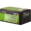 LEXMARK ORIGINALE Lexmark toner giallo 702Y 70C20Y0 ~1000 Pagine cartuccia di stampa riutilizzabile mod. 702Y 70C20Y0 EAN 734646436601
